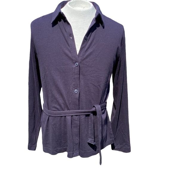 Lands End navy cardigan. 0512 - Picture 1 of 7